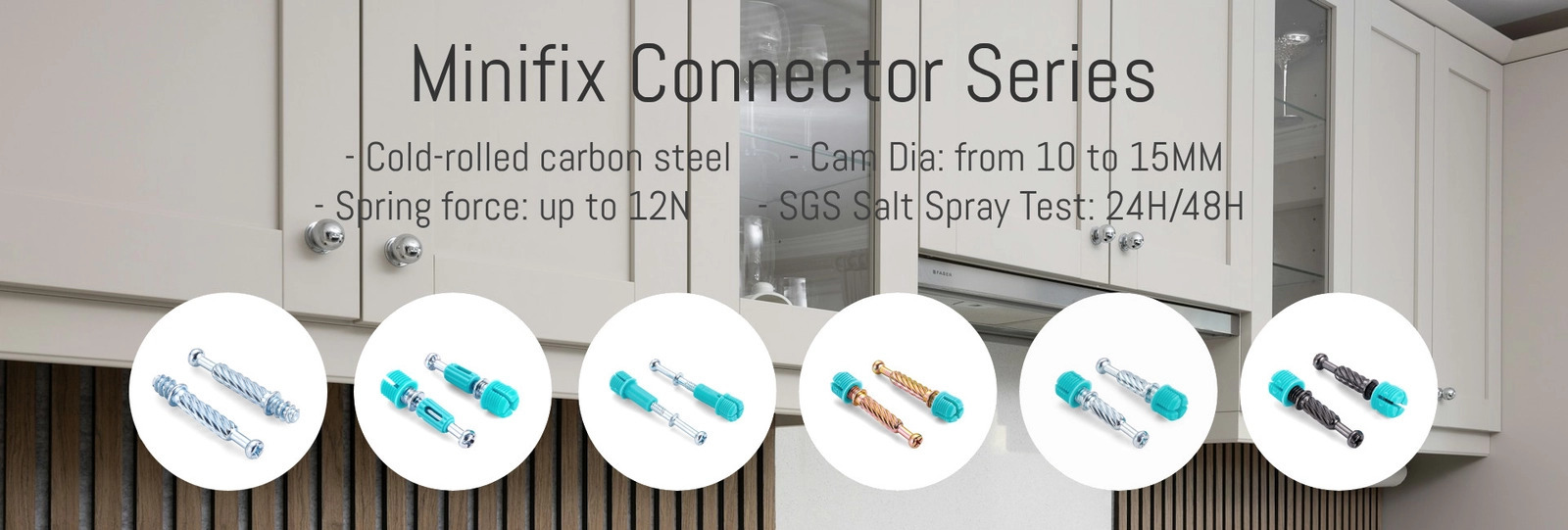 Minifix Connecting Bolts