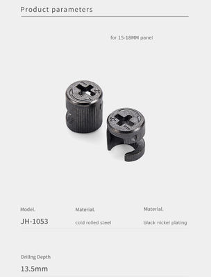 Professional 10mm Diameter Cam Nut Fitting Furniture Cam Connector