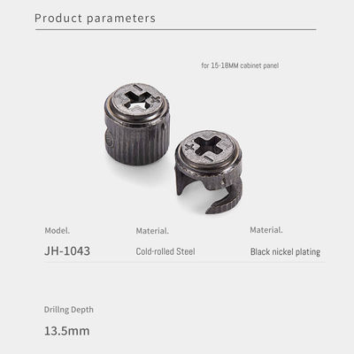 High Reliability Furniture Connector Cam Lock High Durability For Industrial