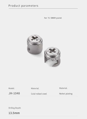 Strong Connection Furniture Cam Lock And Nut ODM For Knockdown Furniture Installation