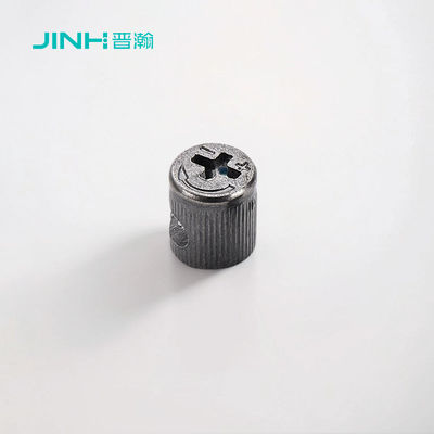 Black 15mm Cam Lock Nut Durable Cam Nuts For Furniture Cabinet Hardware
