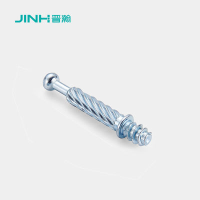 40mm Length Durable Furniture Cam Screw Versatile Design For KD Furniture
