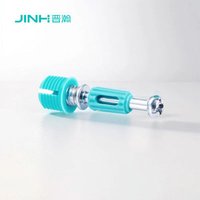 32mm Length Minifix Connecting Bolts High Strength Cabinet Connector For K/D Furniture