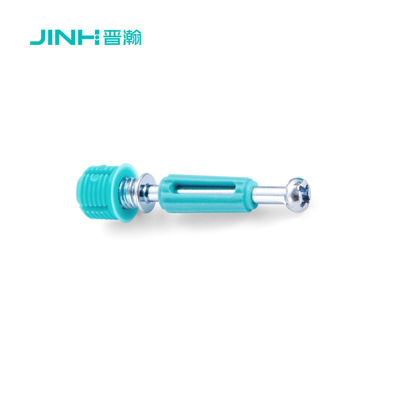 41mm Length Minifix Connecting Bolts Furniture Panel Connector For Modular Furniture