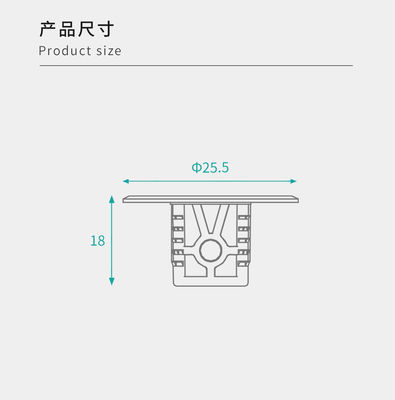 Metal Closet Shelf Pegs Adjustable Shelf Pins ISO9001 For Seamless Assembly