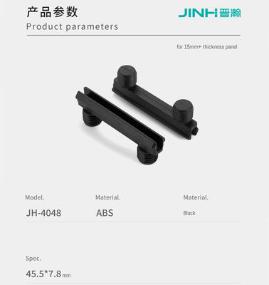 Heavy Duty Professional Black Shelf Pins Adjustable Shelf Pegs For Knockdown Furniture