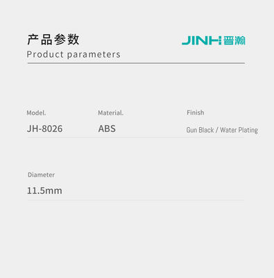 11.5mm Diameter Screw Cover Caps Cabinet Fittings For Flat Packed Furniture