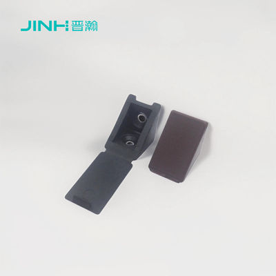 10x10mm Size Plastic Corner Fixings High Performance Plastic Corner Shelf Bracket