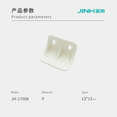 13x13mm Size Cabinet Plastic Right Angle Bracket Plastic L Shaped Brackets
