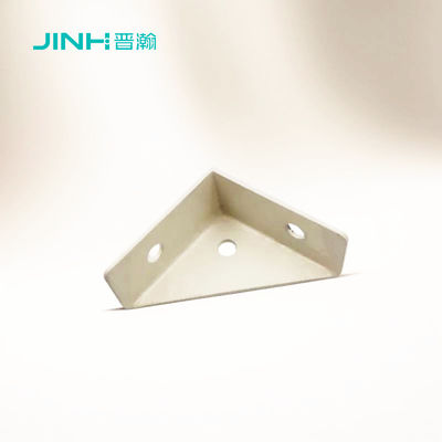 92x66x18.5mm Metal Corner Brackets Versatile With 3 Holes Strengthening Cabinet Frames