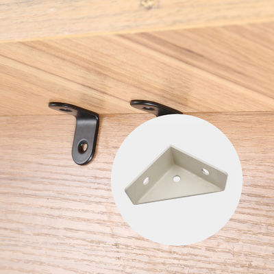92x66x18.5mm Metal Corner Brackets Versatile With 3 Holes Strengthening Cabinet Frames