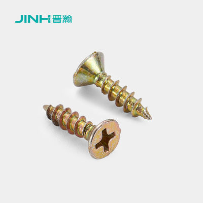 16mm Length Stainless Steel Chipboard Screws Countersink Fibreboard Screws For Furniture