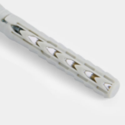 8x60mm Size Plastic Expansion Screw Household With Screw Gray Expanding Plastic Screw Anchors