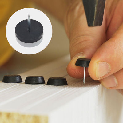 Durable Easy Installation Plastic Furniture Glide Furniture Nail Glides