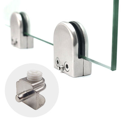 High Durability Glass Panel Fasteners Easy Installation Furniture Hardware
