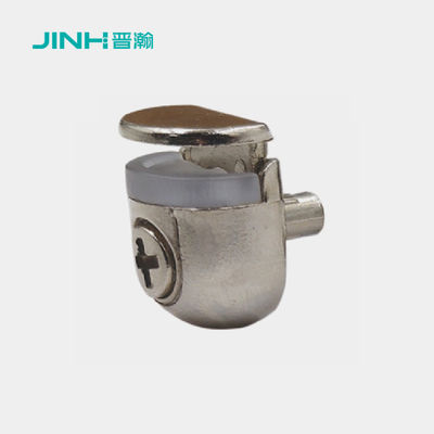 Semi Circular Glass Panel Clamp Glass Partition Clips OEM Customized