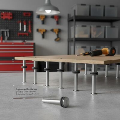 20mm Shelf Support Pegs Logo Engineered for Garage Organization and Durable Shelf Support Pegs Enhancing Storage Systems