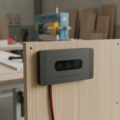 Anti rotation Vertical Ridges Friction Mechanism Hidden Cameras in Cars Used Panel Furniture Manufacturing Industry Application Vehicle Monitoring