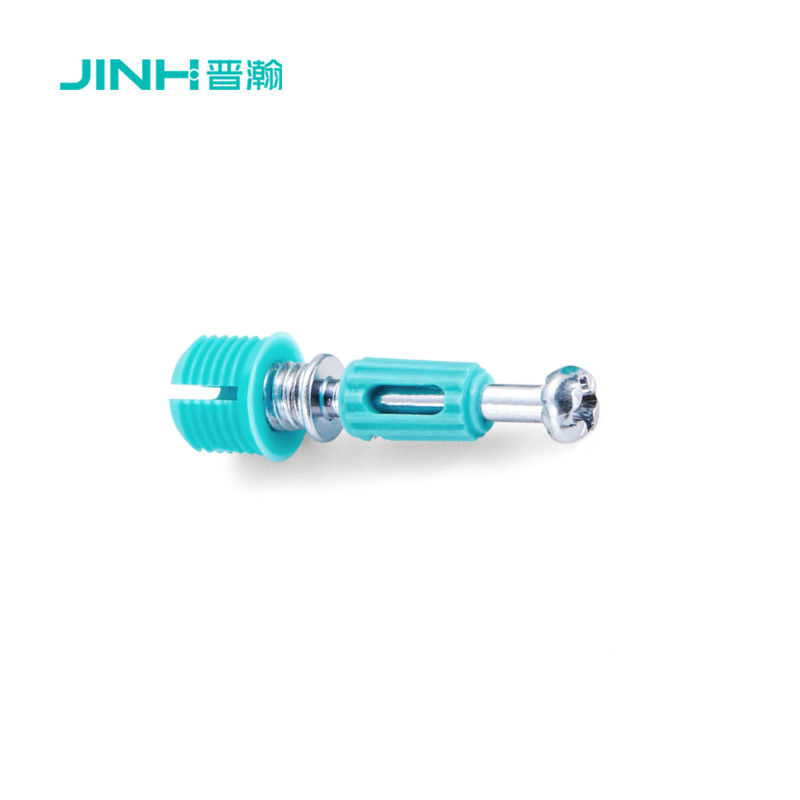 Cold Rolled Steel Minifix Connecting Bolts 40mm Length For Panel Type Furniture