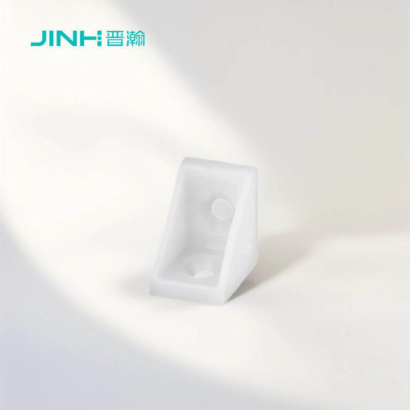 Compact Plastic Corner Supports OEM 2 Hole For Sturdy Flat Pack Furniture Assembly