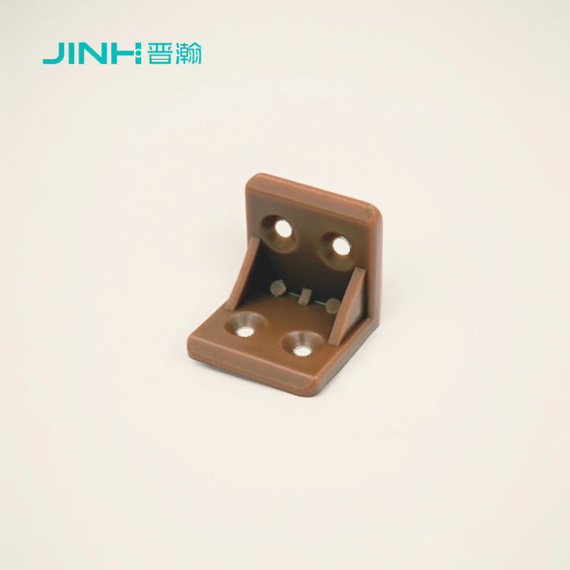 16x16mm Size Plastic Corner Brackets Easy Installation For Home