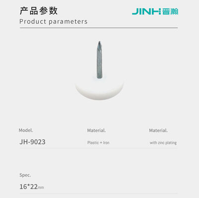 High Stability Furniture Feet Nail Plastic Nail Glides OEM Hardware Noise Reduction