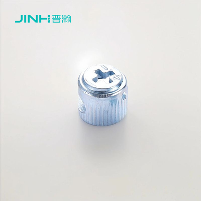 Anti-rotation Vertical Ridges Friction Mechanism Minifix Cam Lock Key Combination 1000 Height 13.5mm