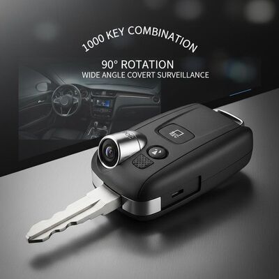 1000 Key Combination Hidden Cameras in Cars Featuring 90 Degrees Rotation for Wide Angle Coverage and Covert Surveillance