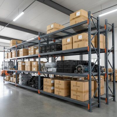 Push-in Heavy Duty Storage Racks Steel Shelving Solutions for Warehouse Storage and Heavy Load Organization Mail Packing
