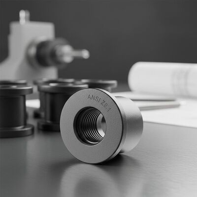 Flanged Metal Threaded Insert ANSI Standard Compliance Durable Fastening Component for Structural Machinery Applications