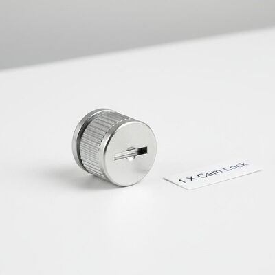 13.5mm Height Minifix Cam Lock Featuring Anti rotation Vertical Ridges Friction Mechanism Includes 1 X Cam Lock Designed for Drawer Assembly