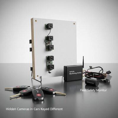 Panel Furniture Manufacturing Hidden Cameras in Cars Keyed Different Vehicle Monitoring Devices for Fleet Management and Safety