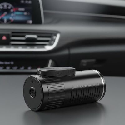 Key Rotation 90 Degrees Hidden Cameras in Cars with Anti rotation Vertical Ridges Friction Mechanism Delivering Vehicle Security Solutions